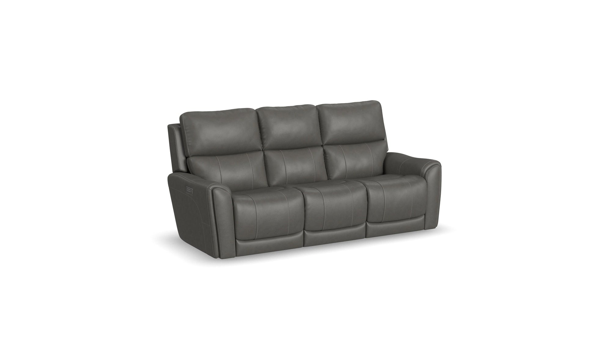 Carter - Power Reclining Sofa With Console & Power Headrests & Lumbar