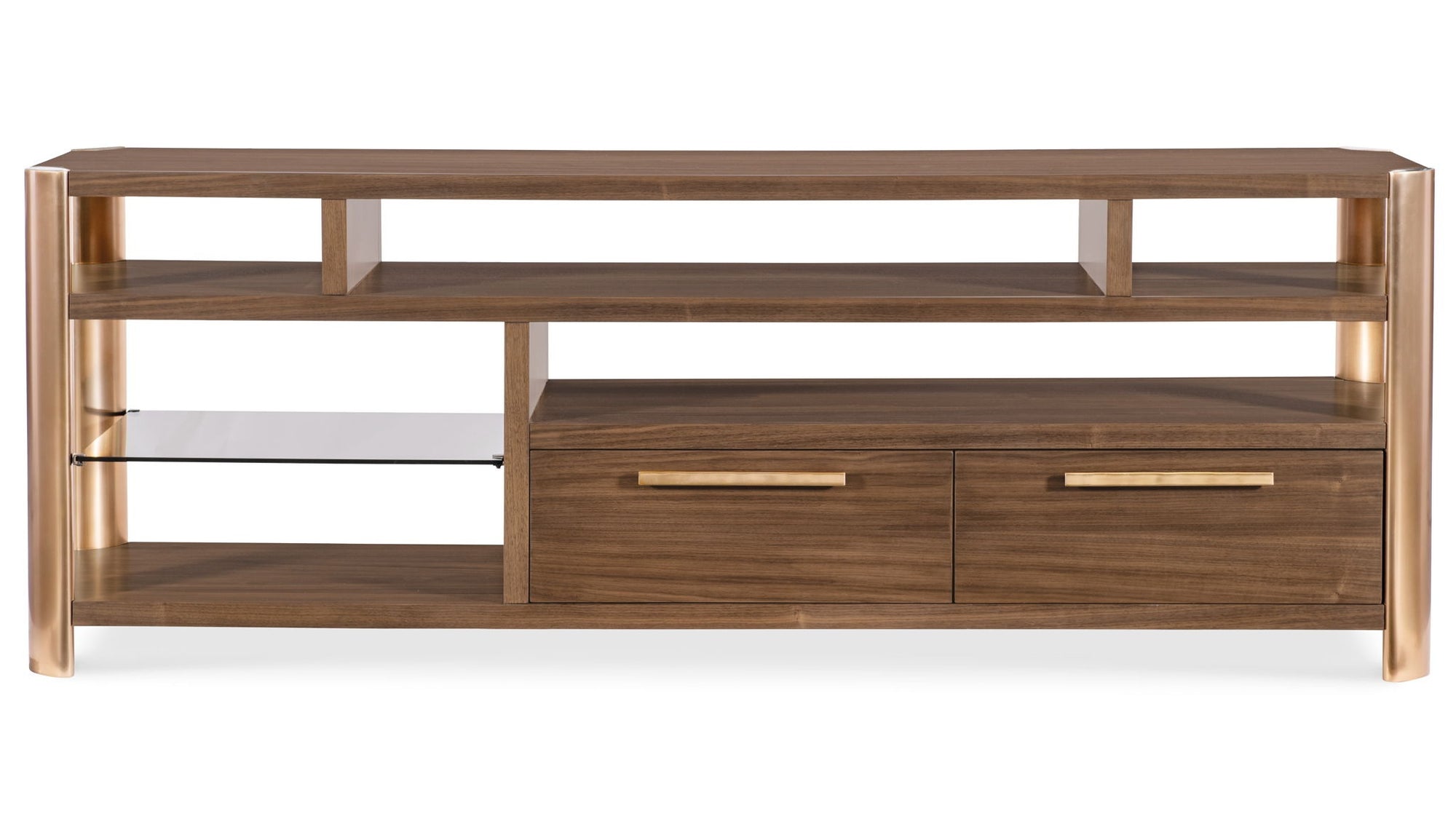 Eleana - Entertainment Console - Medium Wood