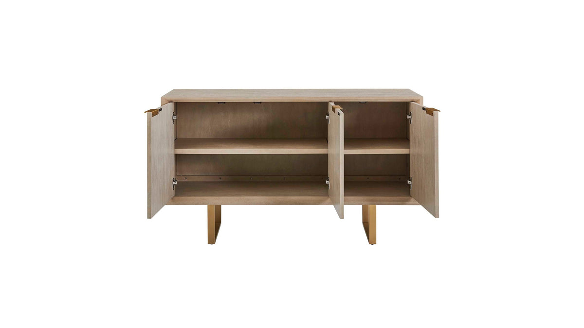 Maeva - 3 Door Cabinet - Light Wood