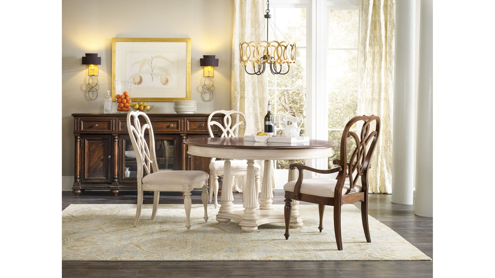 Leesburg - Buffet - Dark Brown