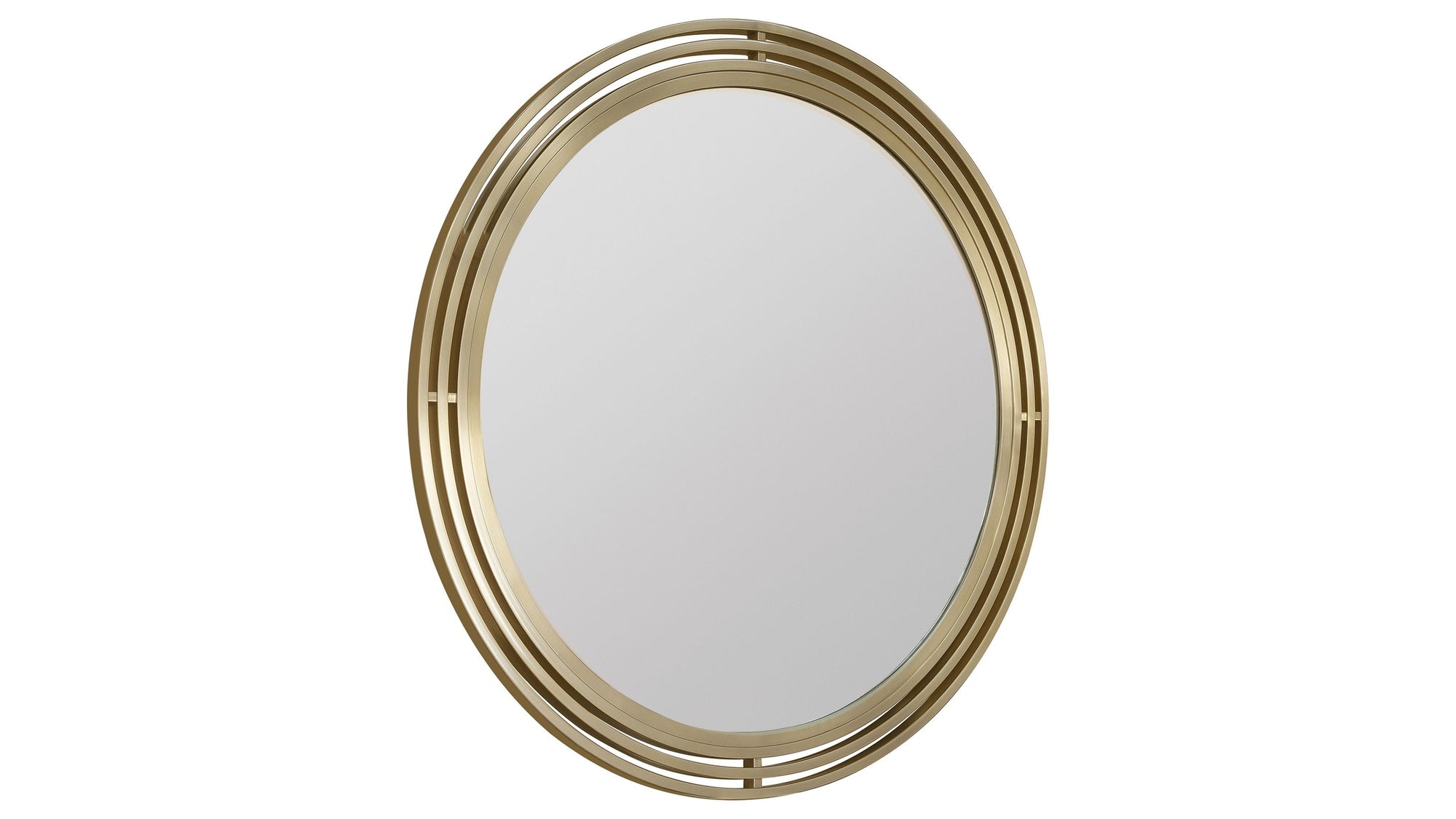 Banyon Bay - Round Mirror - Gold