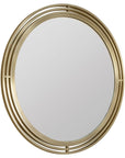 Banyon Bay - Round Mirror - Gold