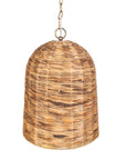 Rotorua - 1 Light Sea Grass Pendant - Light Brown