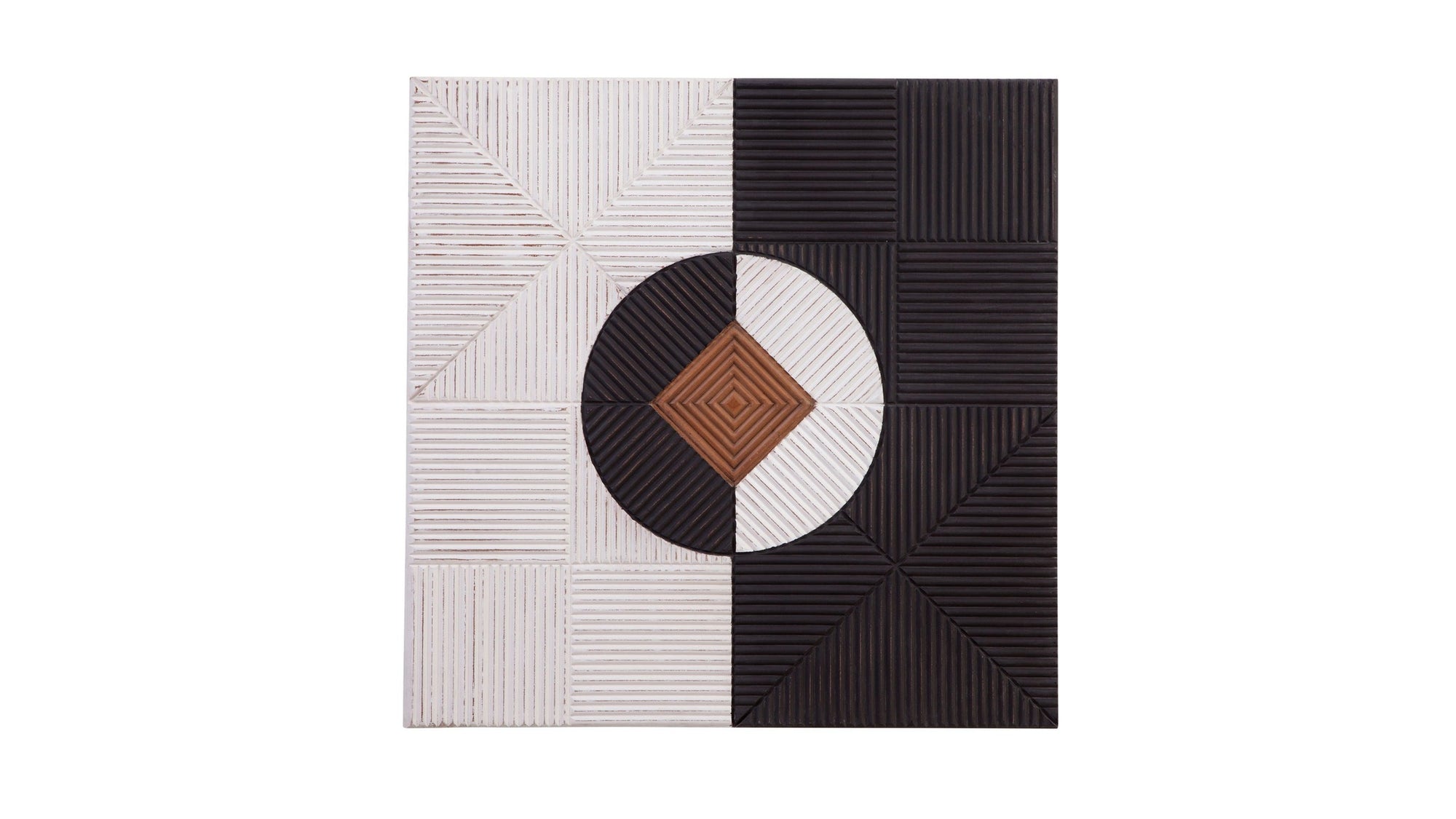 Mercury Wall Hanging - White / Black