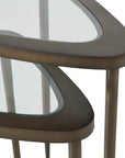 Millar - Curved Nesting Tables (Set of 2) - Bronze