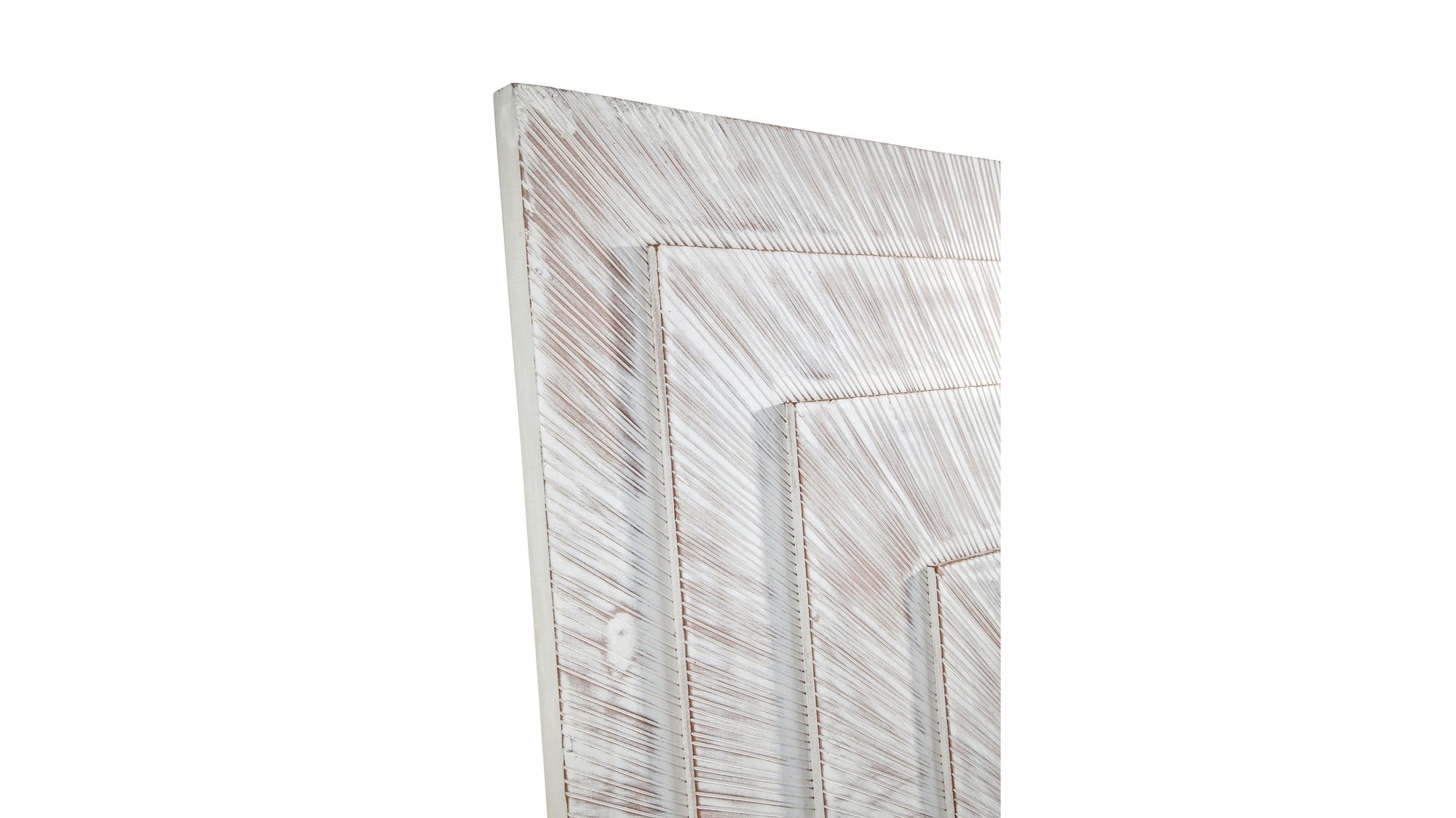 Broderick Wall Panel - Distressed White
