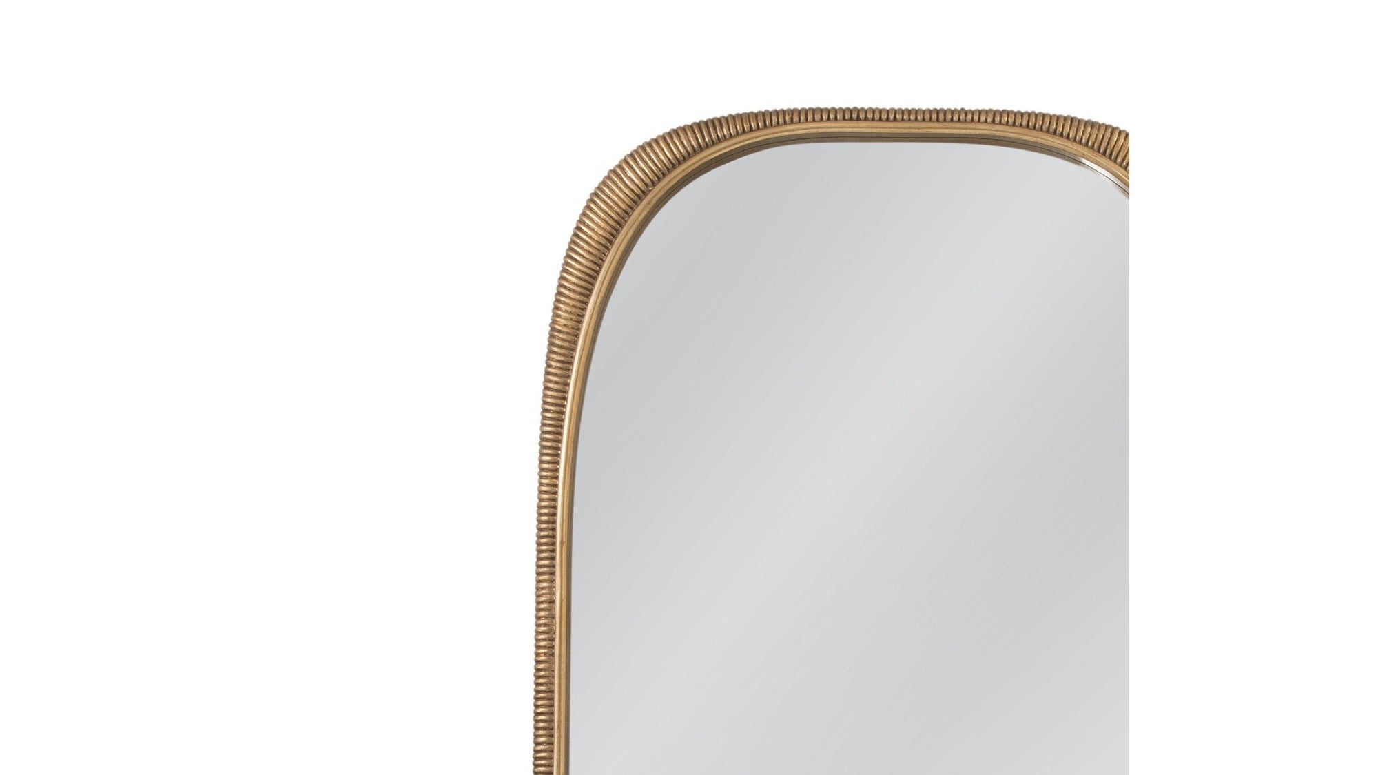 Malton - Floor Mirror - Ant Gold