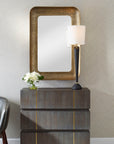 Alvaro - Antique Brass Mirror