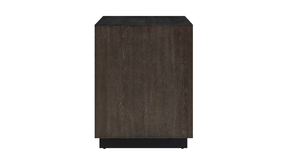 Barrett - Oak Cabinet - Dark Charcoal