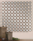 Dinuba - Mirror - Antique Silver Champagne