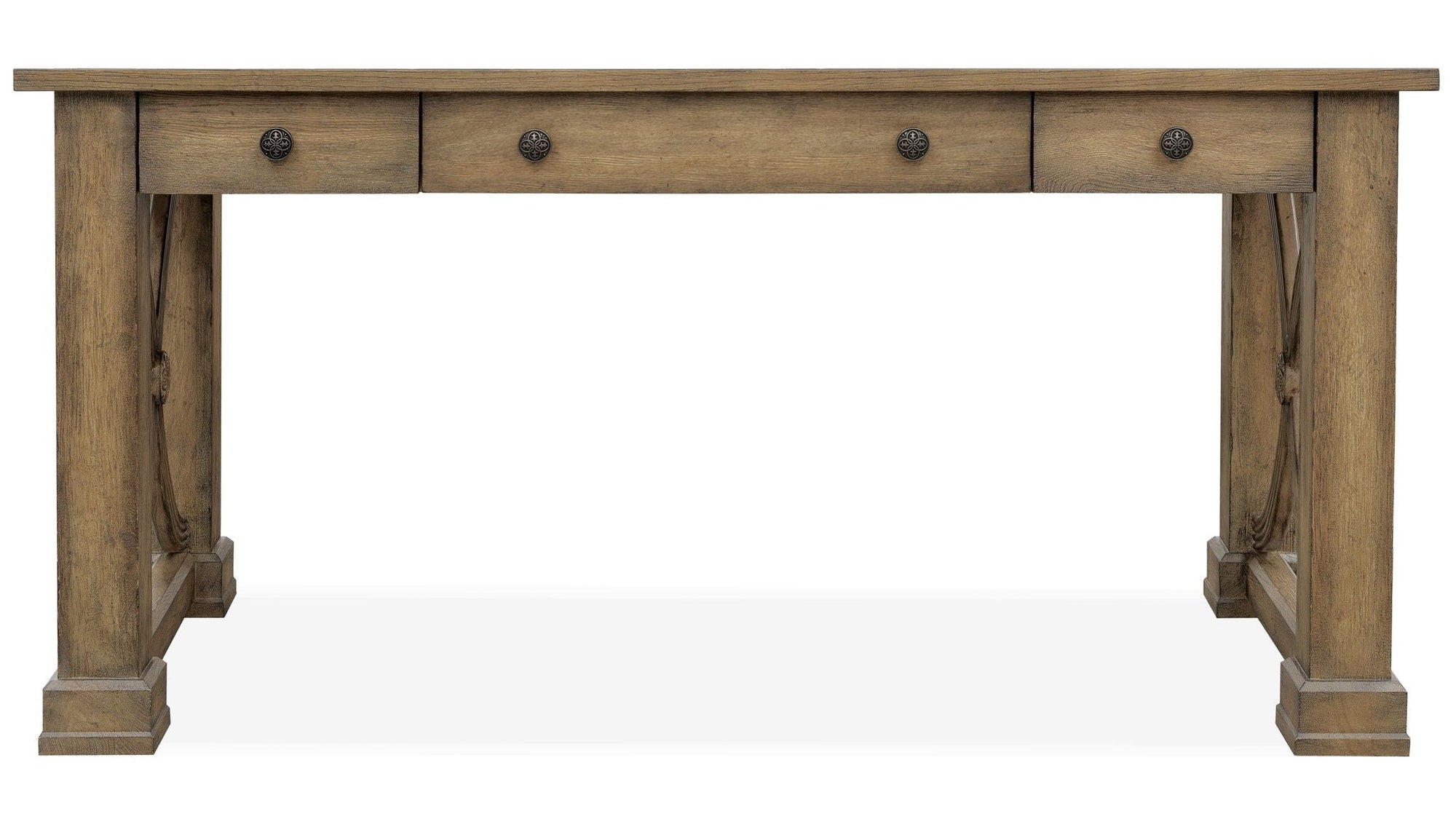 Melange - Architectural Writing Desk - Light Brown