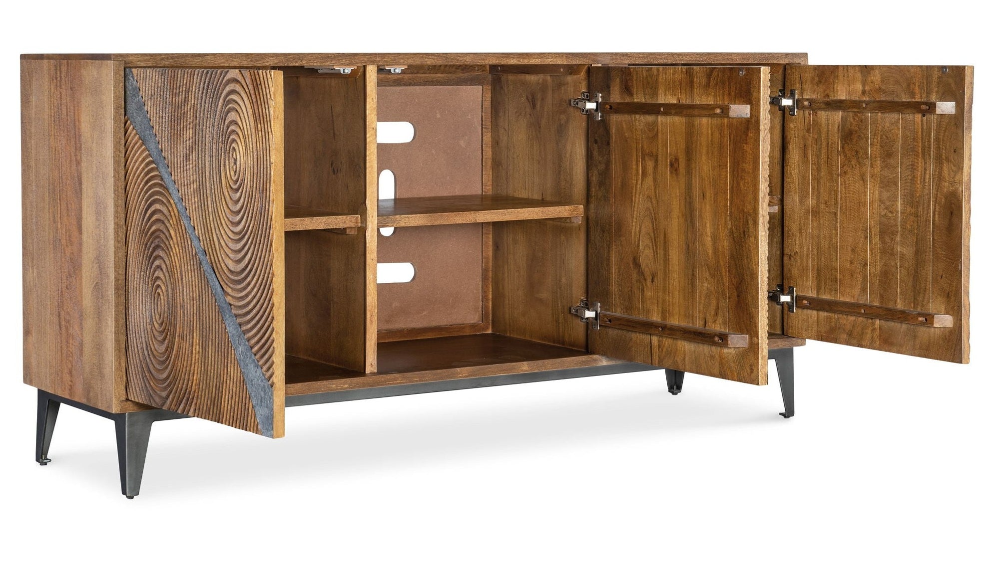 Commerce And Market - Vortex Credenza - Light Brown