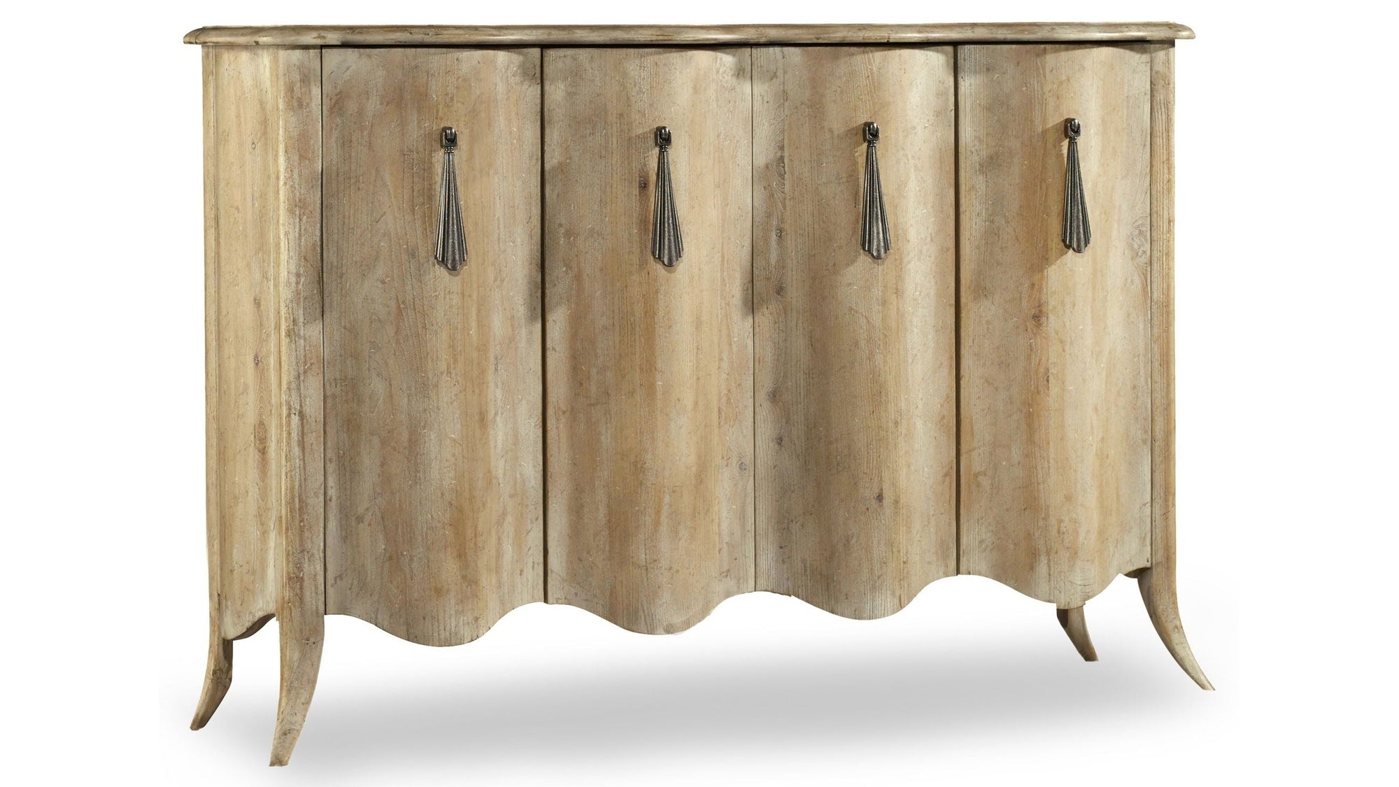 Melange - Draped Credenza - Light Brown