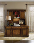 Tynecastle - Executive Desk - Dark Brown