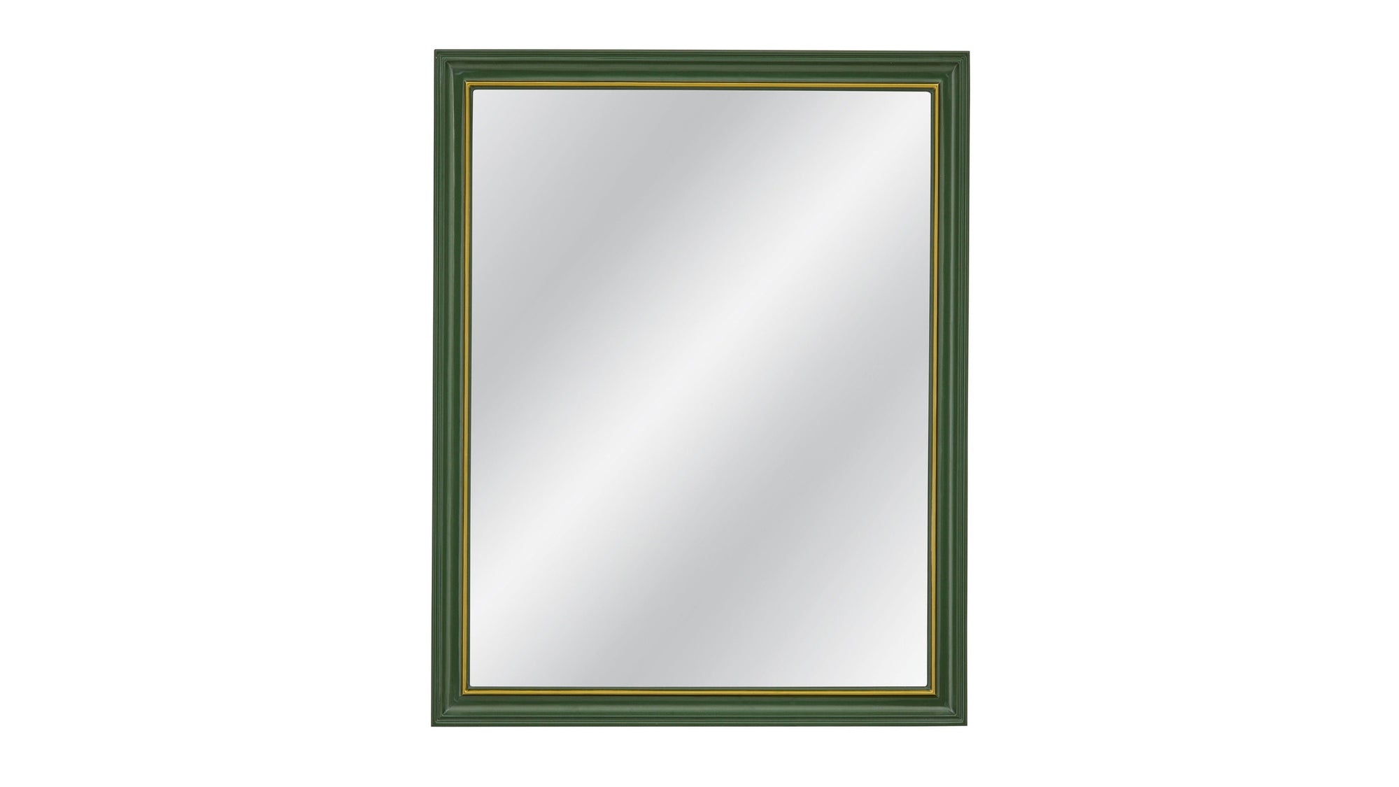 Malvern - Wall Mirror - Green / Gold