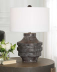Timber - Table Lamp - Gray