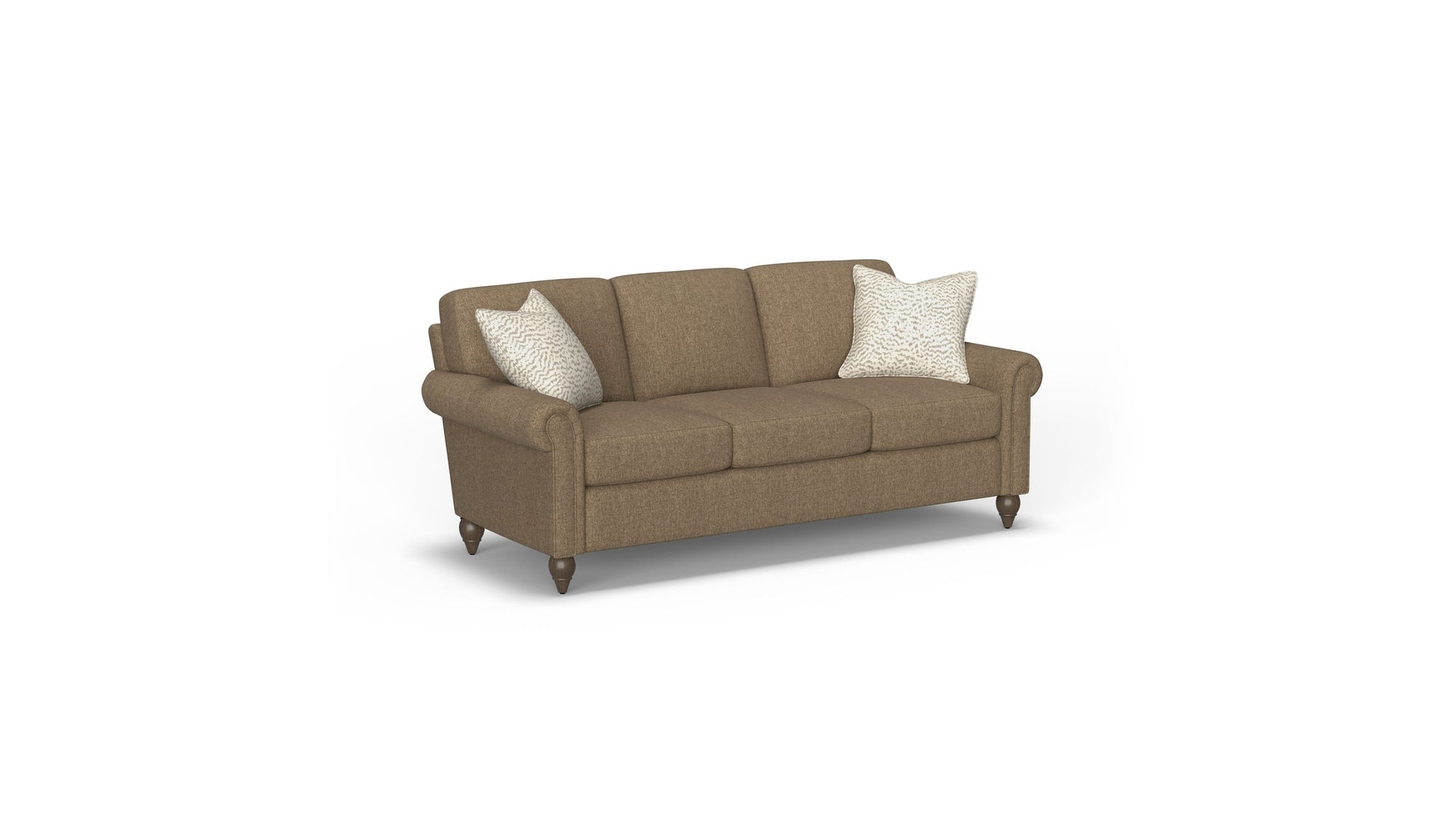 Moxy - Fabric Sofa With Rolled Arms