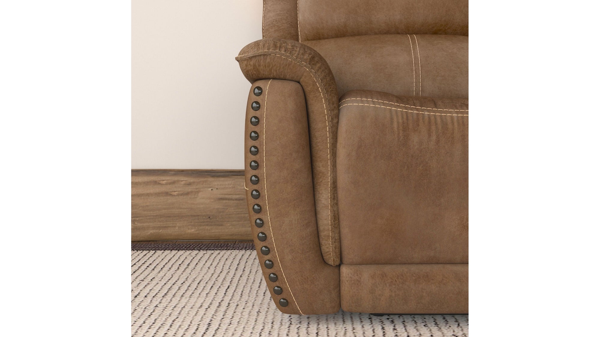 Beau - Power Reclining Sofa With Power Headrests