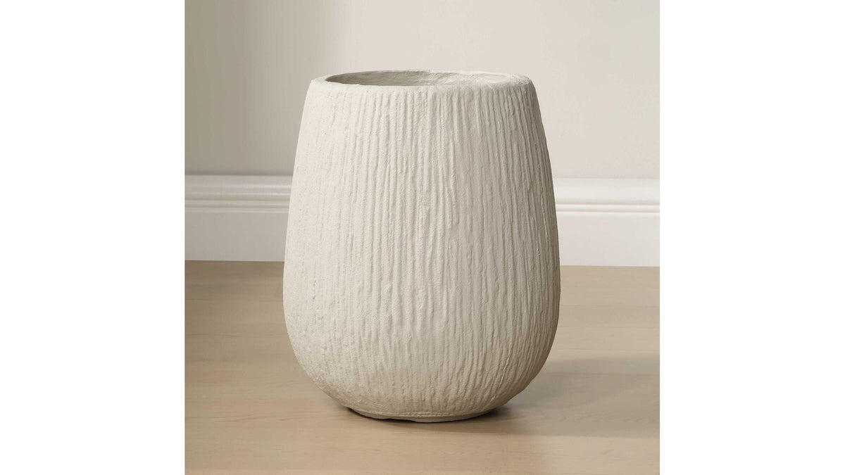 Rustic Ridge - Outdoor Planter - Off-White