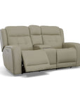 Grant - Power Reclining Loveseat - Ivory