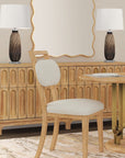 Ryder - Server - Chestnut Elm / Antique Brass