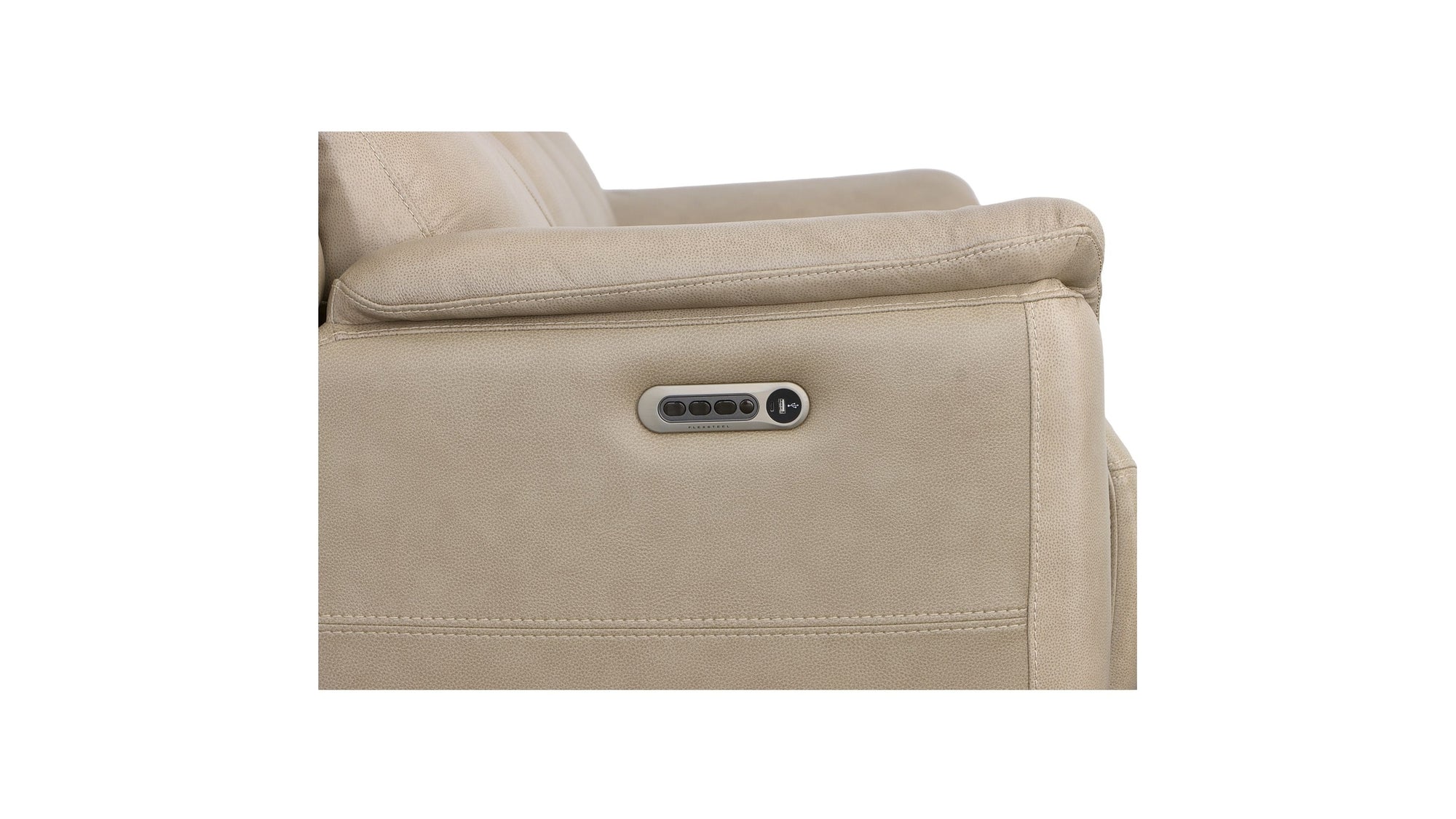 Crew - Power Reclining Sofa With Power Headrests &amp; Lumbar