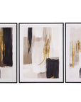 Journey Canvas Art Set of 3 - Beige