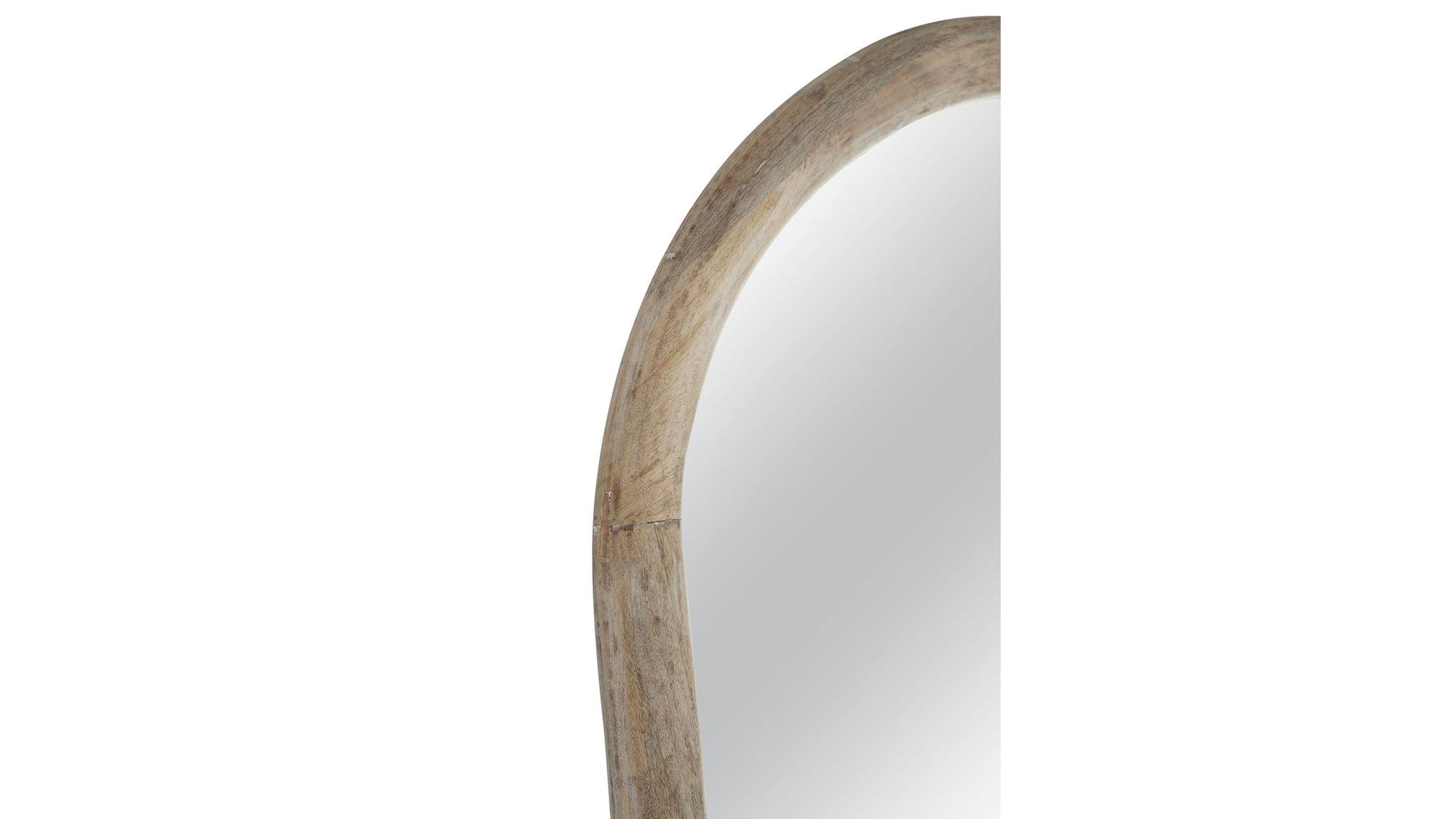 Bay - Floor Mirror - Light Brown