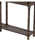 Narrow Console - Dark Brown