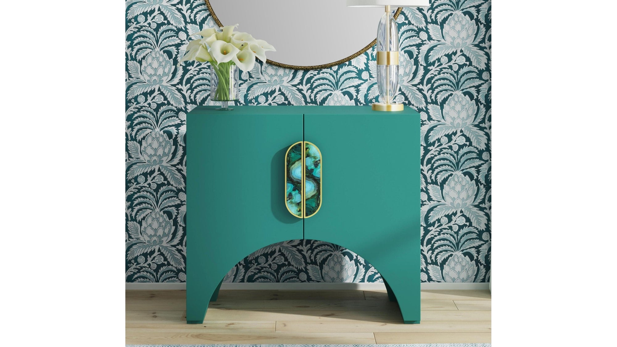 Melrose - Accent Chest - Empire Jade