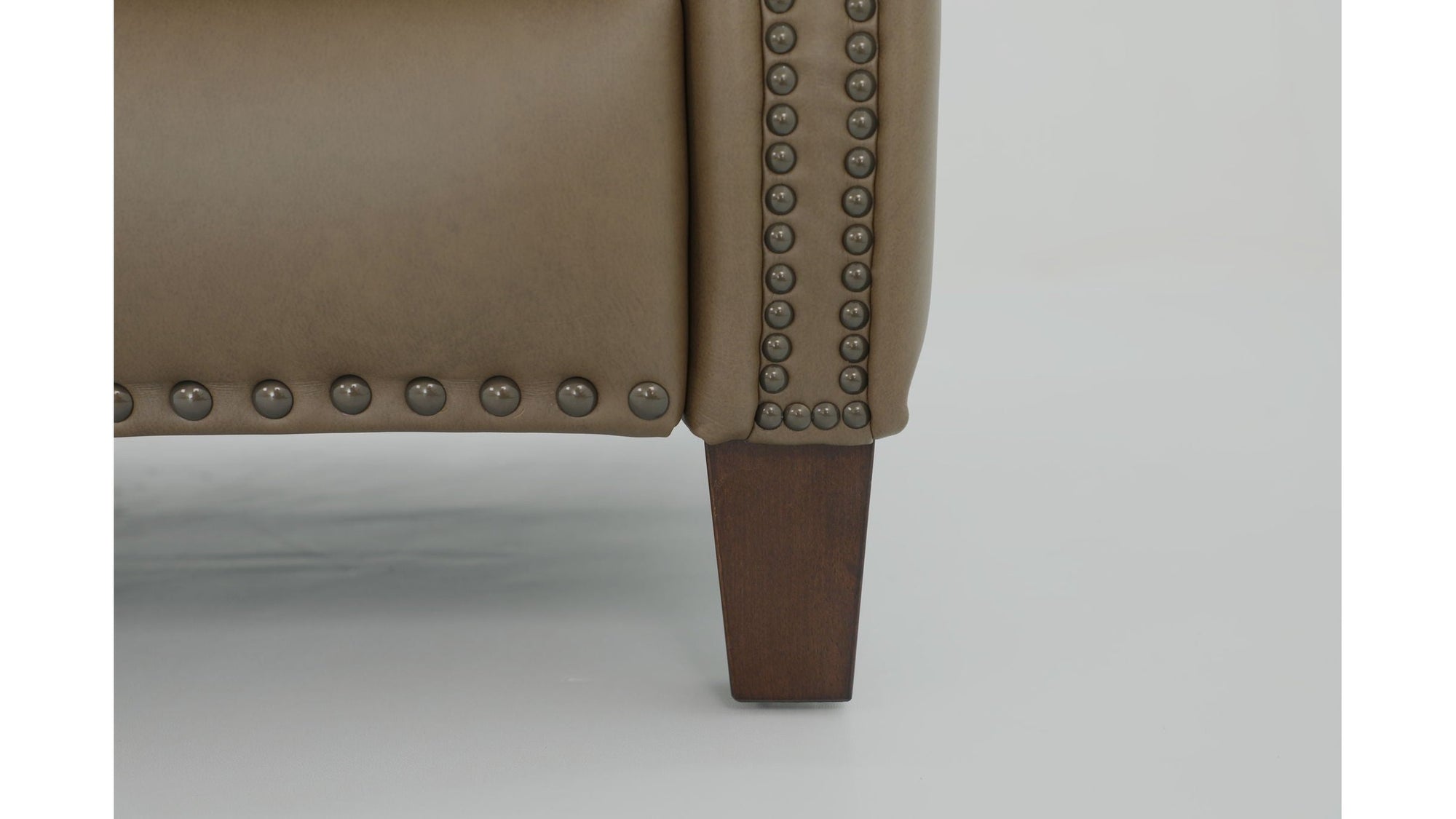 Melrose - Recliner Push Thru The Arm - Cashmere-Taupe