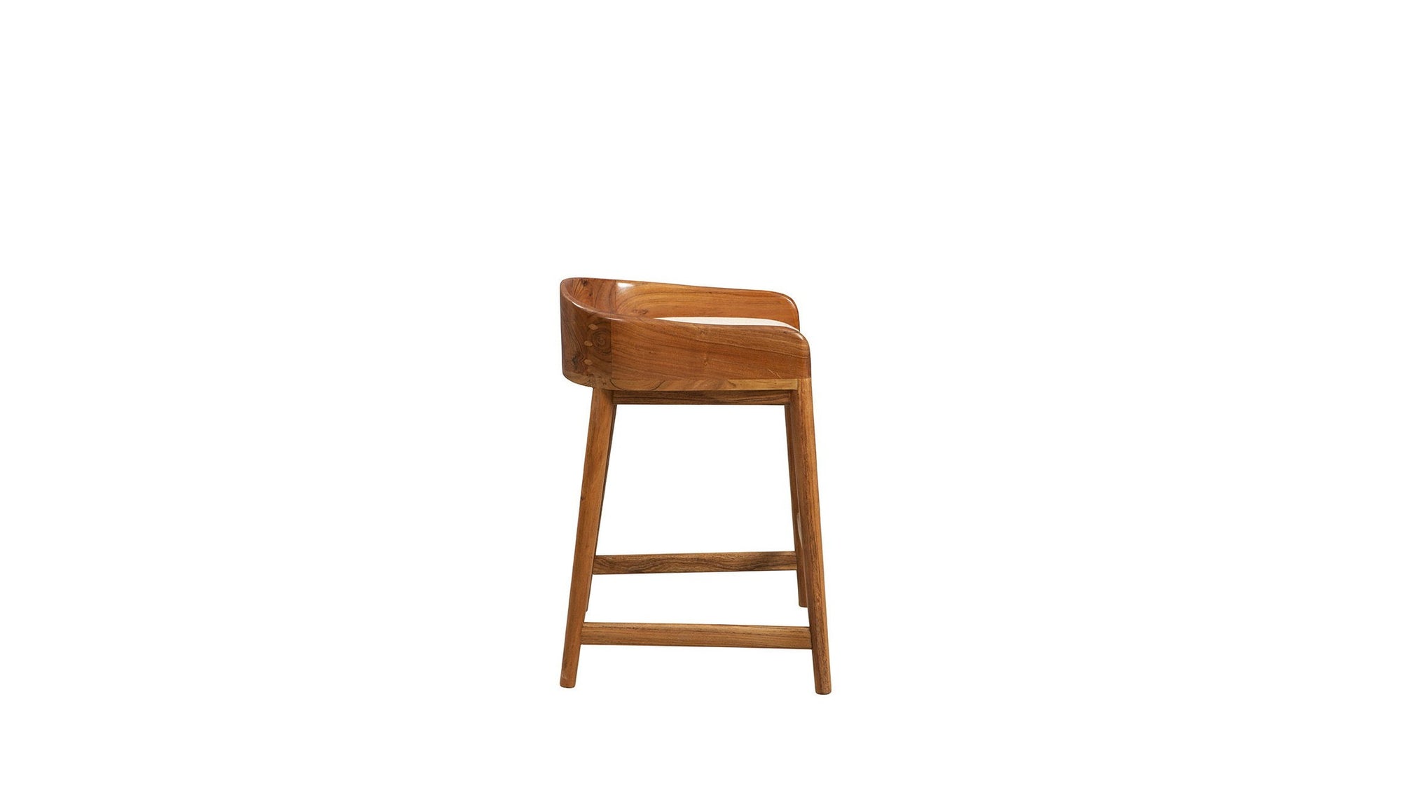 Saddle - Counter Stool - Light Brown