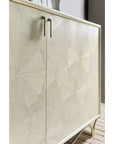 Melange - White Lotus Hall Chest - White