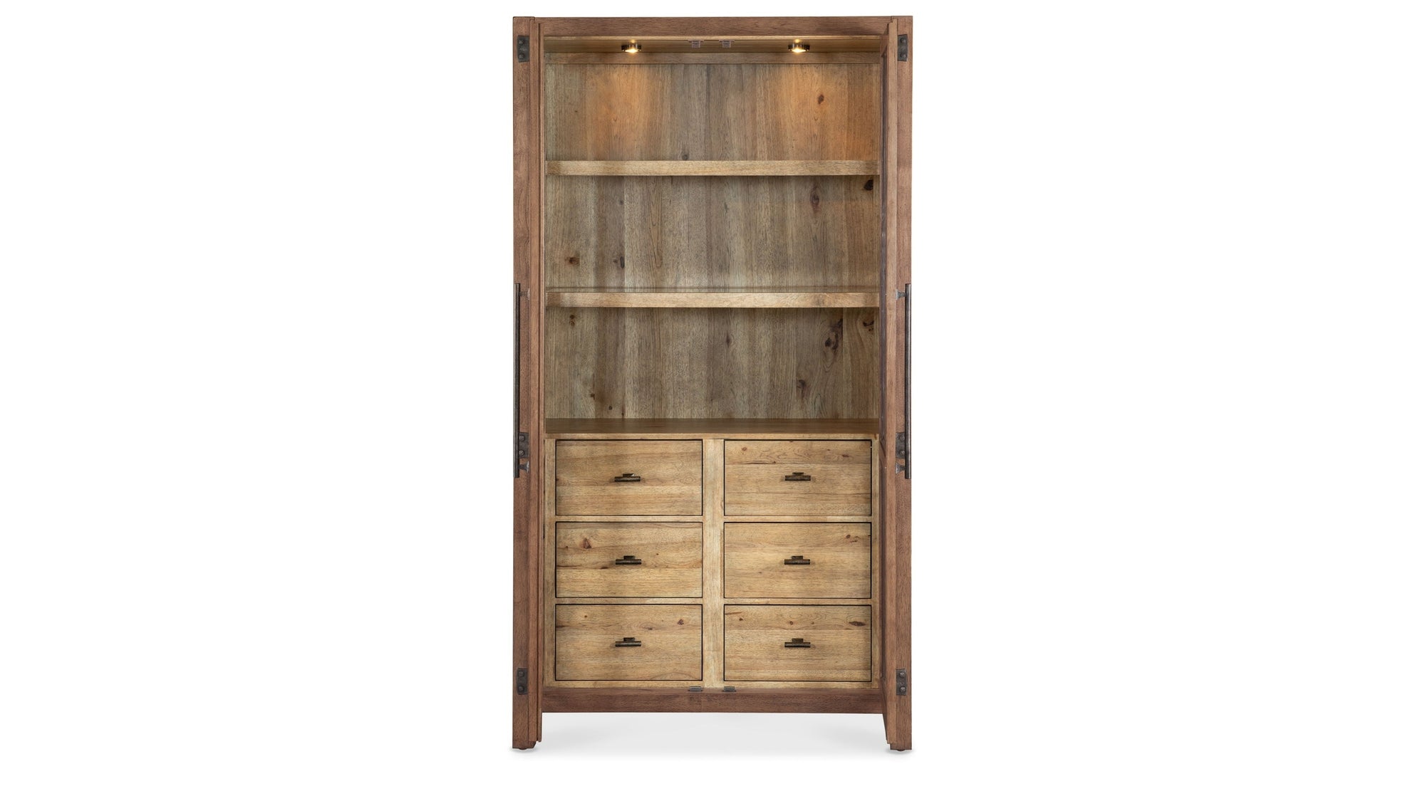 Vineyard Row - Display Cabinet - Light Brown