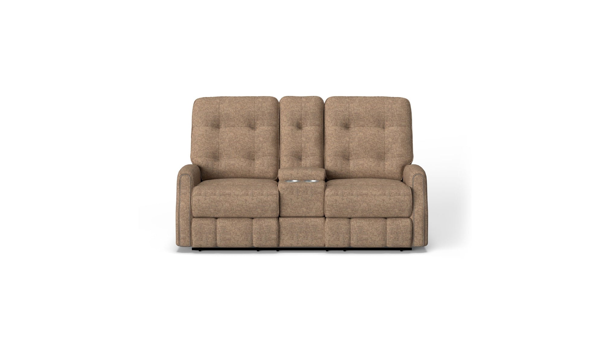 Devon - Reclining Loveseat, Nailhead Trim