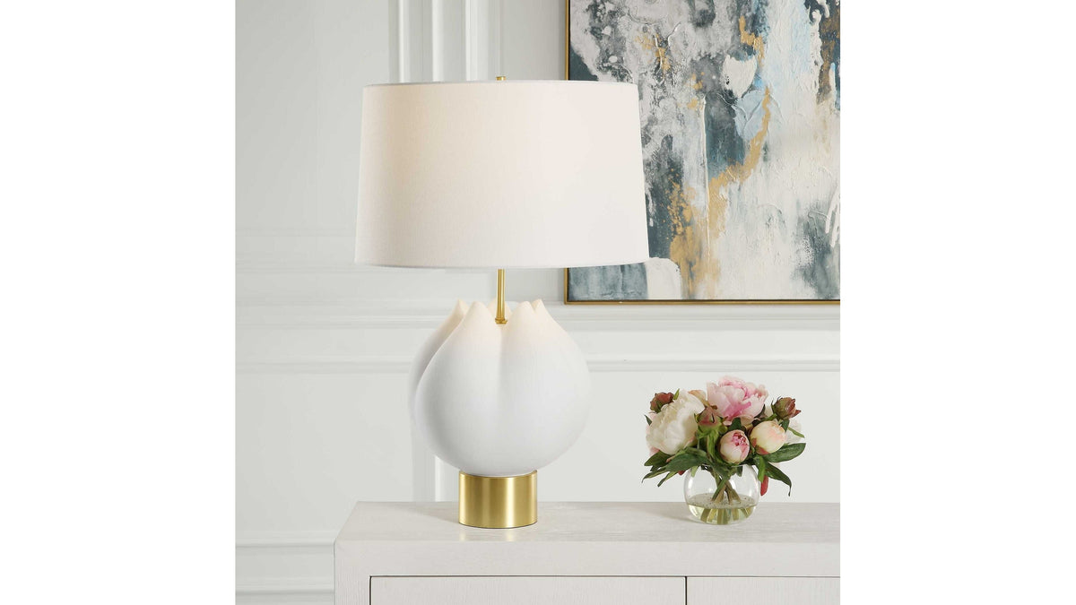 In Bloom - Table Lamp - White