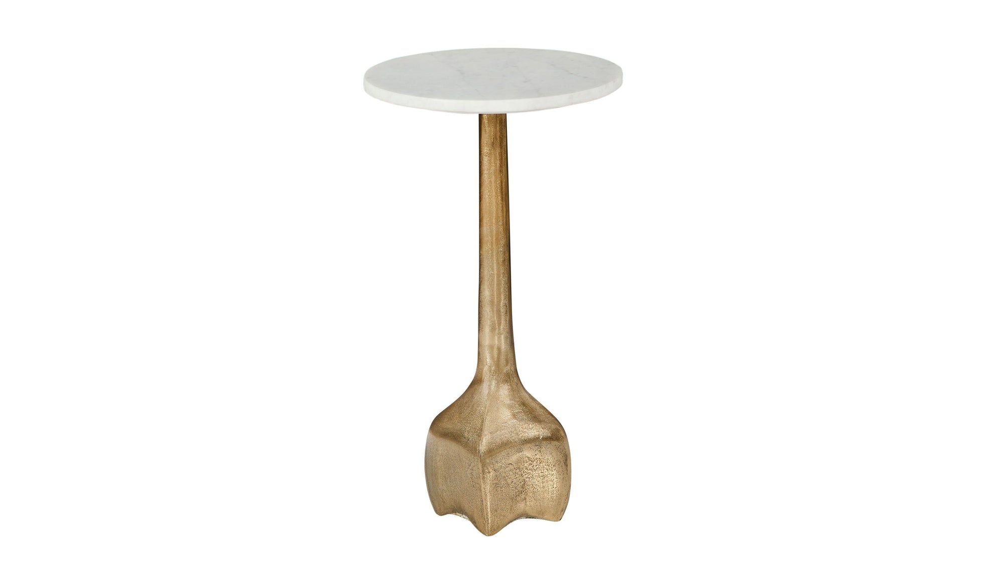 Alvarez - Accent Table - Brass