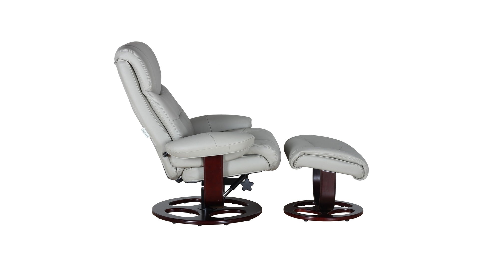 Dawson - Swivel Pedestal Recliner And Ottoman