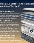 Perfect Sleeper - 14.5" Cascade Range Firm Pillow Top Mattress