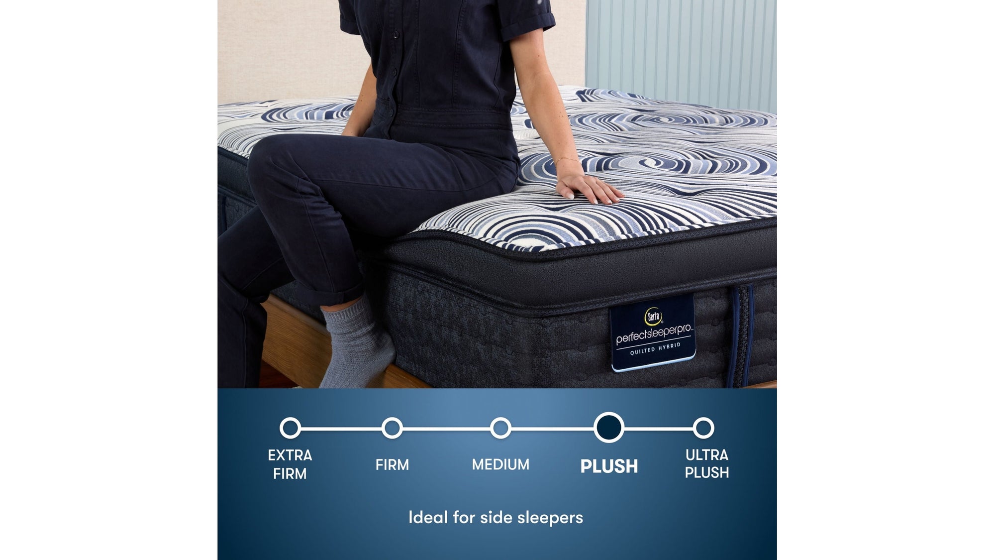 Perfect Sleeper Pro Hybrid - 15" Edinburgh Latex Plush Pillow Top Mattress