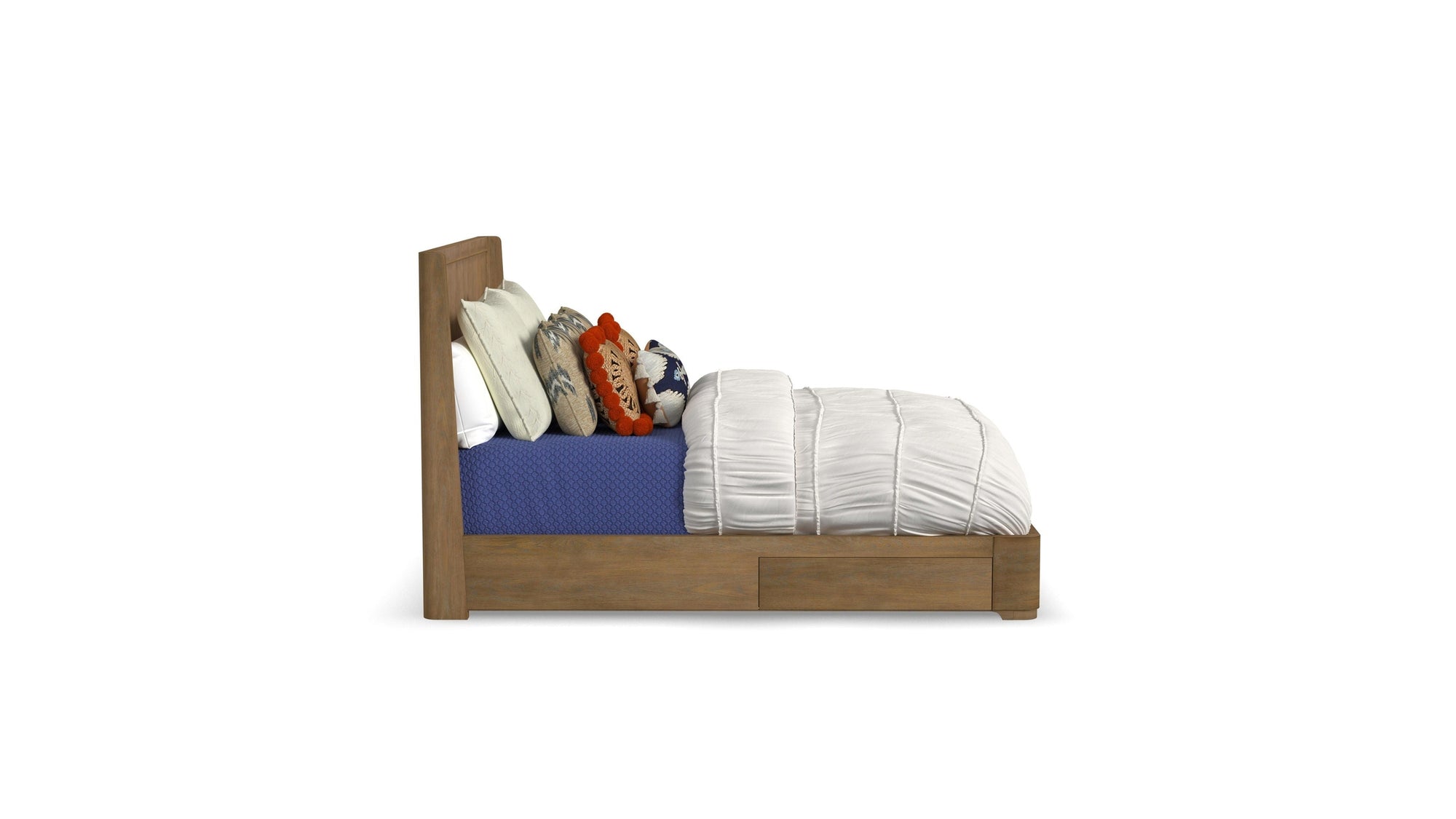 Normandy - Panel Storage Bed