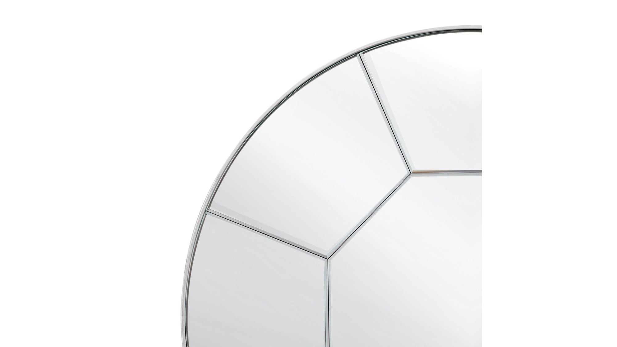 Facet - Wall Mirror - Silver