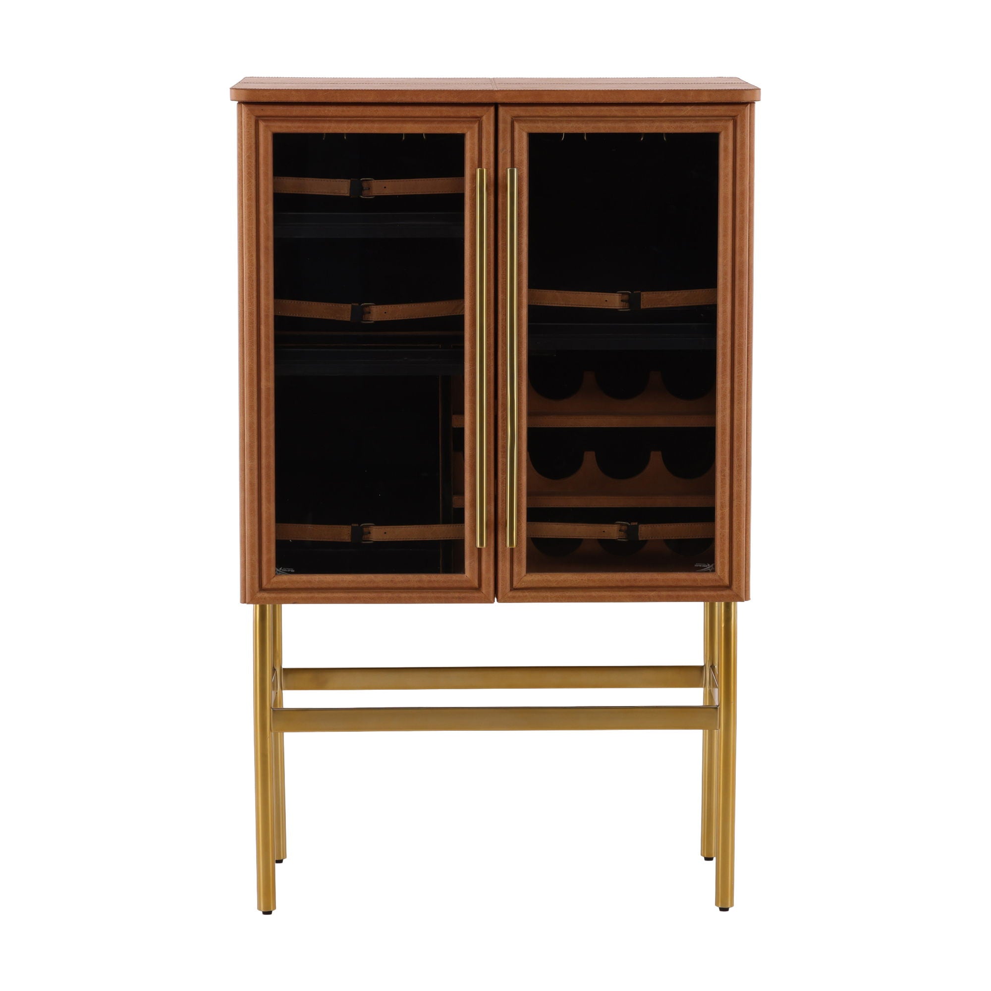 Caldwell - Bar Cabinet - Light Brown