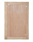 Twisted Seagrass - Large Mirror - Woodtone