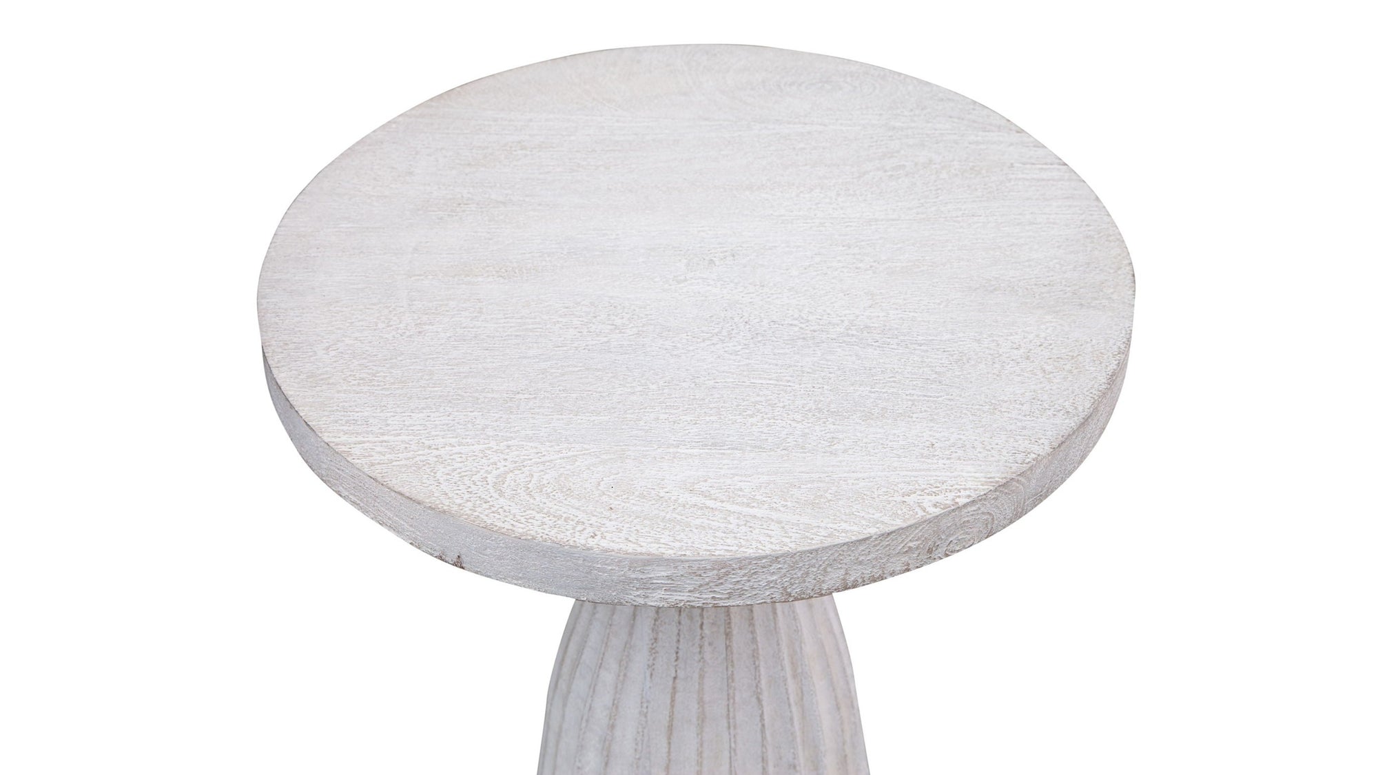 Aimee - Accent Table - White