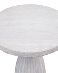 Aimee - Accent Table - White