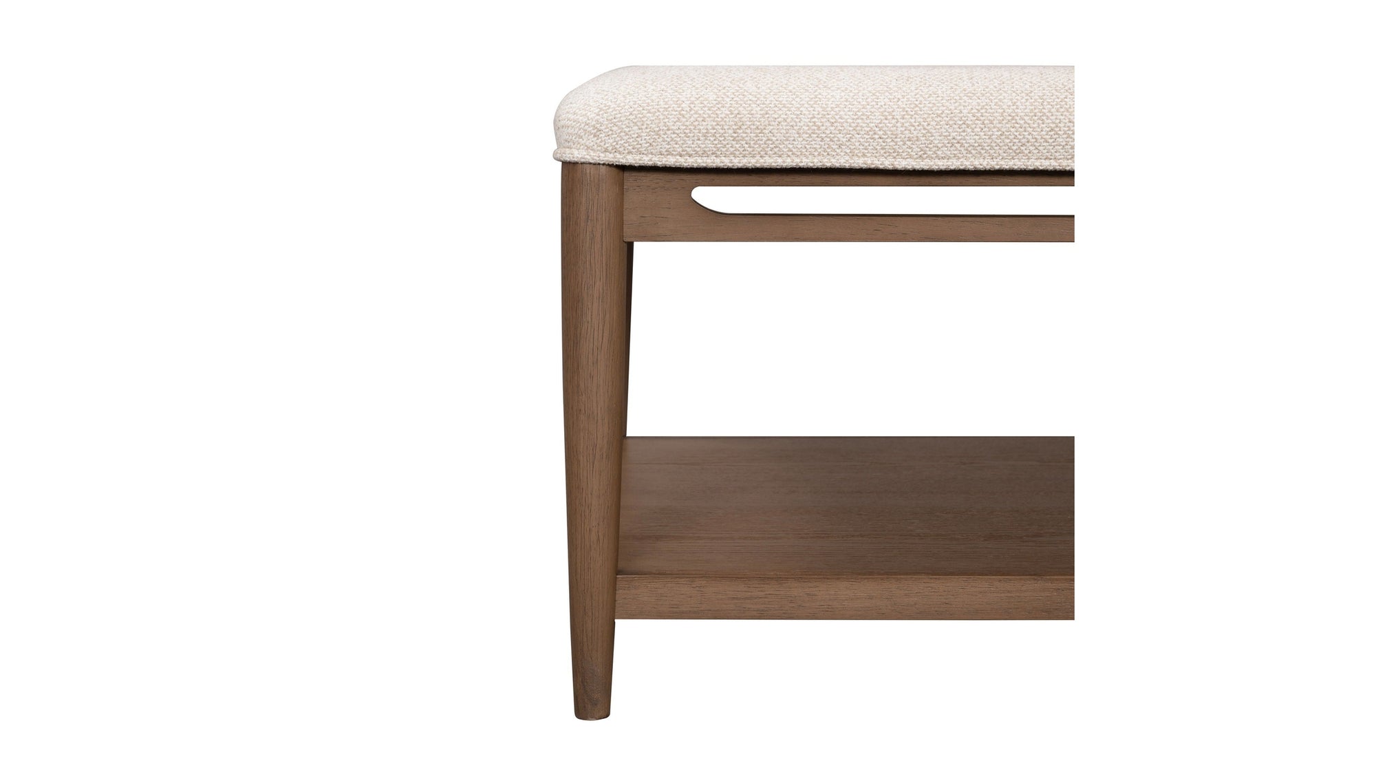 Verona - Rectangular Coffee Table - Beige / Dark Brown
