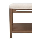 Verona - Rectangular Coffee Table - Beige / Dark Brown