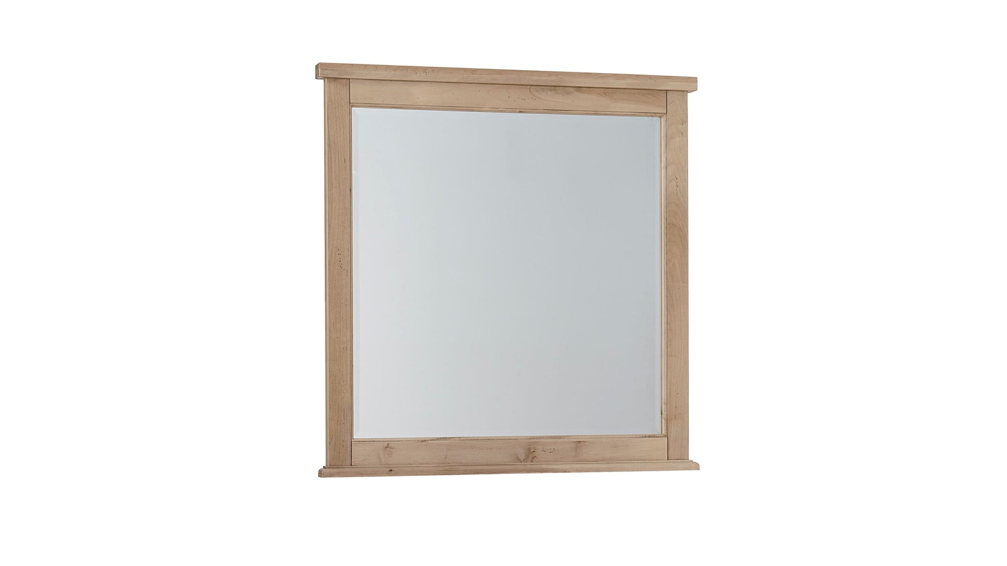 Woodbridge - Landscaped Mirror With Beveled Glass - Clear Maple