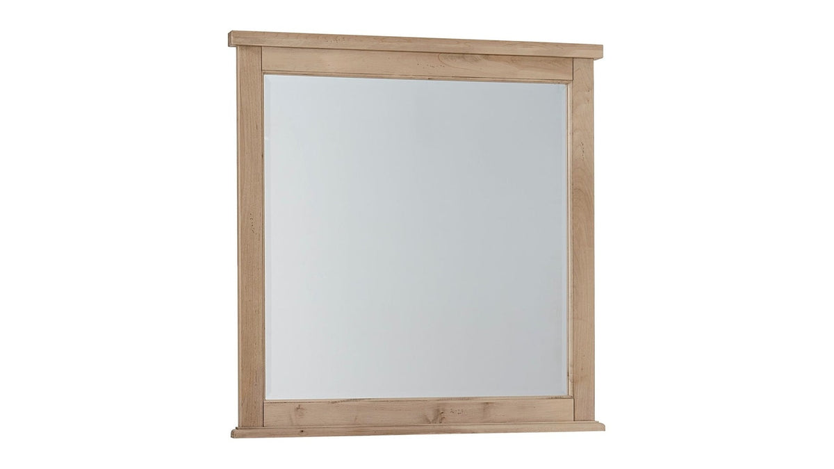 Woodbridge - Landscaped Mirror With Beveled Glass - Clear Maple